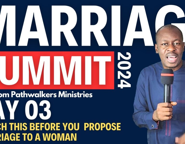 The SECRETS You Need To KNOW Before You PROPOSE To A Woman | Marriage Summit 2024 – Day 03