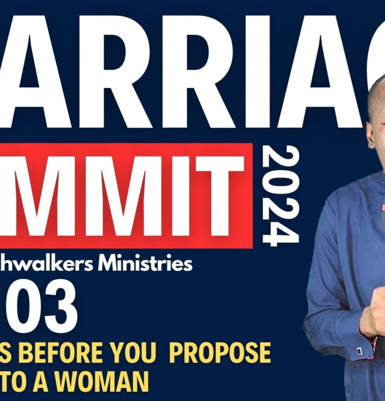 The SECRETS You Need To KNOW Before You PROPOSE To A Woman | Marriage Summit 2024 – Day 03